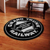 Chicago Living Room Round Mat Circle Rug Grand Trunk Western