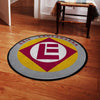 Erie Living Room Round Mat Circle Rug El Erie Lackawanna