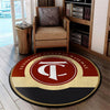 Tennessee Living Room Round Mat Circle Rug Tennessee Central