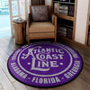 Acl Living Room Round Mat Circle Rug Acl Atlantic Coast Line