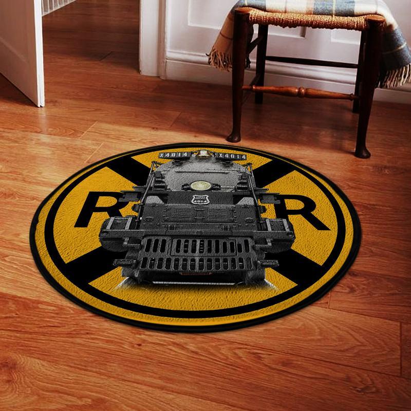 Unionpacific Living Room Round Mat Circle Rug Union Pacific Big