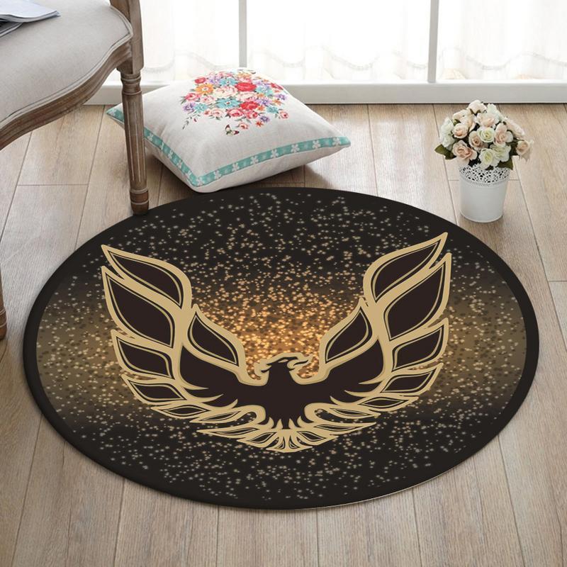 Bandit Living Room Round Mat Circle Rug Trans Am Pontiac