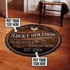 Personalized Welcome to the Farm Living Room Round Mat Circle