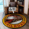 Personalize Tennessee Central Railway Living Room Round Mat