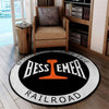 Bessemer Living Room Round Mat Circle Rug Bessemer and Lake Erie