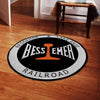 Bessemer Living Room Round Mat Circle Rug Bessemer and Lake Erie