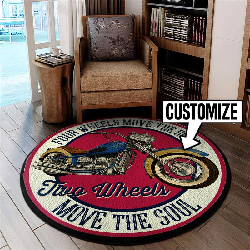 Personalized Four Wheels Move the Body Two Wheels Move the Soul
