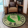 Vtrr Living Room Round Mat Circle Rug Virginia & Truckee