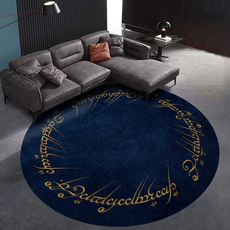 The Lord of the Ring Living Room Round Mat Circle Rug 07242