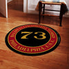 Baldwin Locomotive Works Rail Road Thermometer Living Room Round