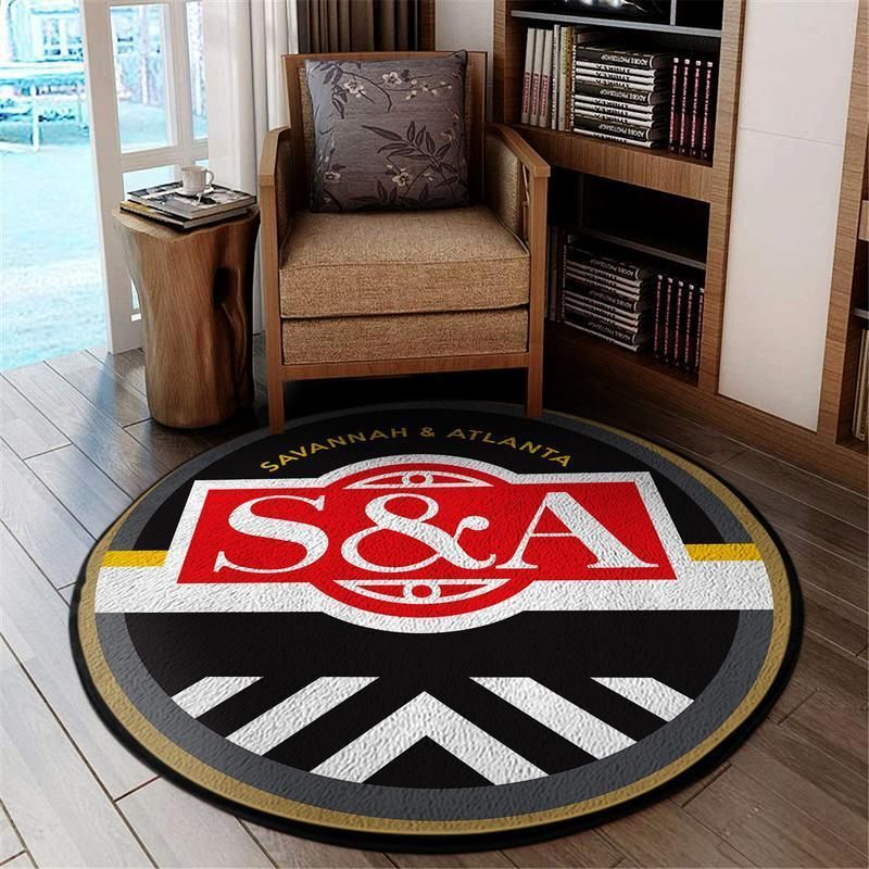 Savannah Living Room Round Mat Circle Rug Savannah & Atlanta