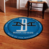 Bostonmaine Living Room Round Mat Circle Rug Bm Boston & Maine