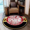 Detroit Living Room Round Mat Circle Rug Detroit & Mackinac