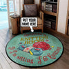 Personalized Knitting Room If I'm Sitting I'm Knitting Living