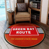 Greenbay Living Room Round Mat Circle Rug Green Bay & Western