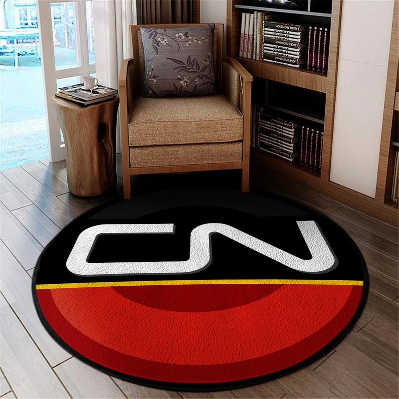 Cn Canadian National Railway Living Room Round Mat Circle Rug