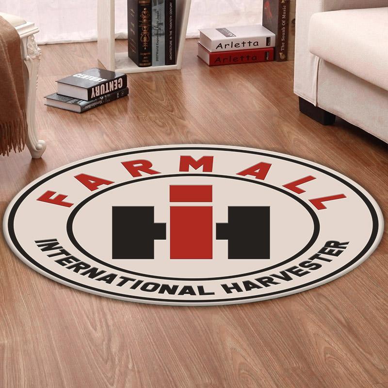 Farmall Living Room Round Mat Circle Rug Farmall Farmer 02256