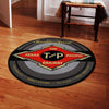 Texaspacific Living Room Round Mat Circle Rug the Texas Pacific