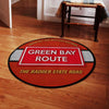 Gbrr Living Room Round Mat Circle Rug Gbw Green Bay and Western