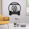 Chow Chow Dog Lovers Funny Personalized Metal House Sign