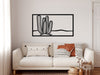 Cactus Plant - Decor Wall Art - Cut Metal Sign