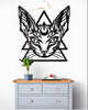 Siamese Cat Holds My Heart - Metal House Sign