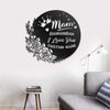 Custom Name Remember I Love You Mom - Metal House Sign