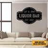 Personalized Metal Liquor Bar Signs Personalized Metal Personalized Outdoor Signs Small Warning Signs For Property