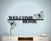 Personalized Metal Butterfly Signs Personalized Metal Fence Signs Decoration Nice Shop Signs For Garage