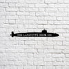 Uss Lafayette Ssbn616 Navy Ship Metal Sign Uss Lafayette Halloween Signs Outdoor Tiny Signs For Home Decor Wall