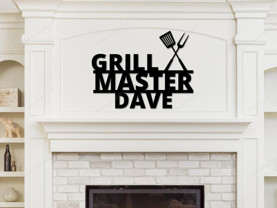 , Personalized Metal Bbq Signs Personalized Metal Welcome Sign Cute Personalized Name Signs For Home Decor