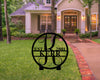 Rosabellaprint Valentines Day Gift, Round Personalized Metal Monogram Signs Rosabellaprint Valentines Outdoor Signs Plain Transformers Metal Sign