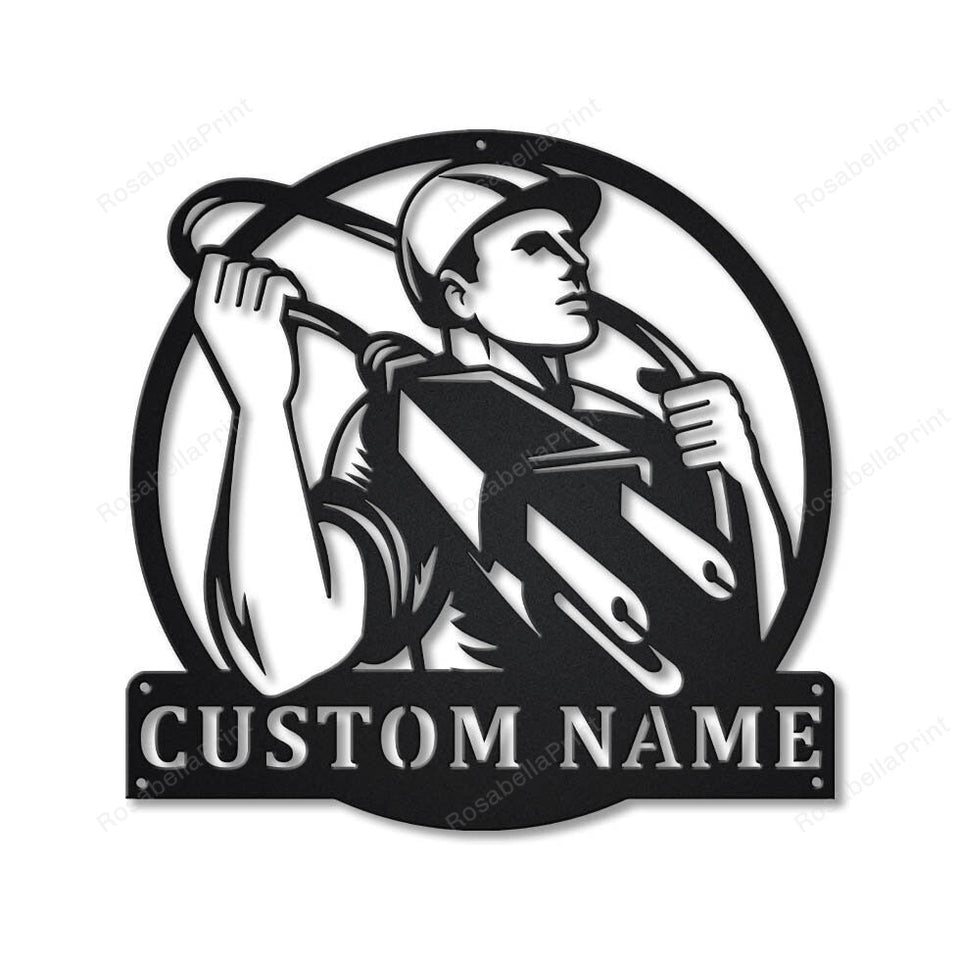 Personalized Lineman Monogram Metal Signs Personalized Lineman Personalized Outdoor Signs Gorgeous Old Signs For Garage