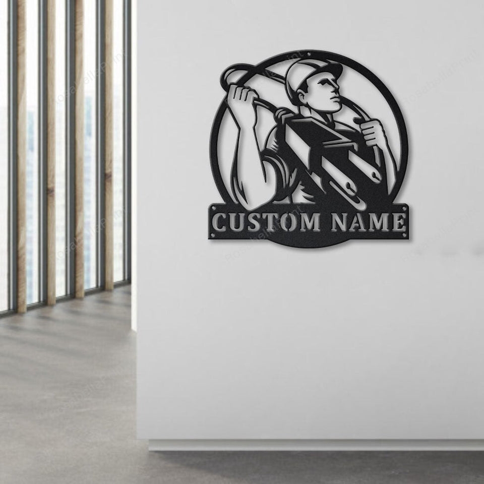 Personalized Lineman Monogram Metal Signs Personalized Lineman Personalized Outdoor Signs Gorgeous Old Signs For Garage
