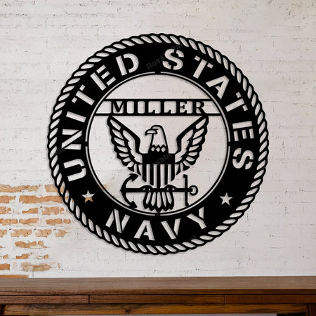 Personalized Name Us Navy Veteran Metal Signs Personalized Name Halloween Signs Funny Rustic Signs For Home Decor