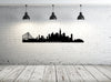 San Francisco City Silhouette Metal Wall Art, San Francisco Skyline Metal , Home Living Room Decoration, Wall Hangings,, Metal Laser Cut Metal Signs San Francisco Custom Wall Sign Plain Metal Address Signs For Houses