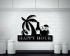Personalized Beach Theme Signs Personalized Beach Custom Metal Signs Personalized Shapely Bar Signs For Home