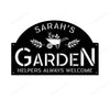 Metal Garden Sign Metal Garden Light Up Drink Sign Funny Metal Address Signs For Houses