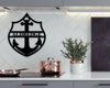 Personalized Family Name Metal Signs Personalized Family Metal Gym Sign Nice Last Name Signs For Home