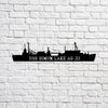 Rosabellaprint Uss Simon Lake As33 Navy Ship Metal Signs Rosabellaprint Uss Bathroom Rustic Signs Fun Funny Signs For Man Cave