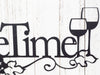 Wine Time Metal Signs Wine Time Man Cave Sign Clean Bar Signs For Home Bar Decor