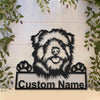 Norfolk Norwich Terrier Dog Personalized Metal , Cut Metal Signs Norfolk Norwich Beach House Signs Clean Personalized Signs For Outdoors