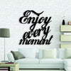 Enjoy Every Moment Decor Wall Art Laser Cut Metal Signs Enjoy Every Wall Signs Nice Last Name Signs For Home