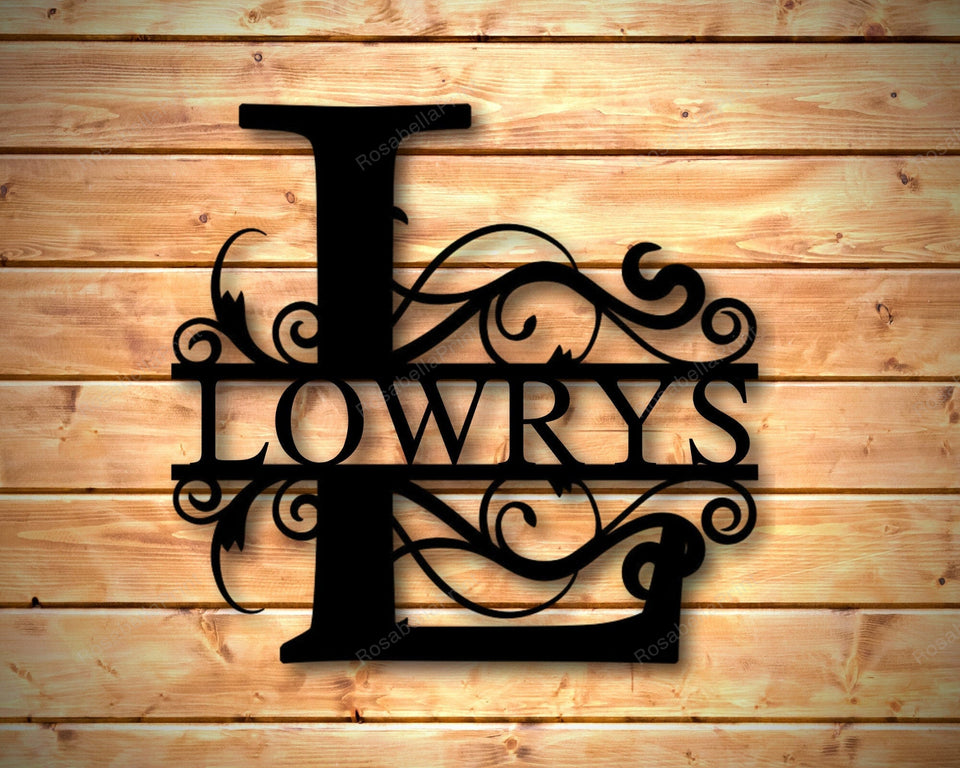 Custom Last Name Metal Signs Custom Last Last Name Sign Funny Custom Signs For Home Decor