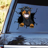 Doberman Crack Decal For Car Your Cute Jeans Transfer Stickers Valentines Gifts For Her - Dog Lovers die-cut waterproof vinyl sticker decal