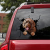 Cockapoo Crack Stickers Funny Waterproof Labels Christmas Gifts For Sister - Dog Lovers die-cut waterproof vinyl sticker decal