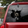 Skull Crack Sticker Car You Cute Avery Sticker Paper Secret Santa - General die-cut waterproof vinyl sticker decal