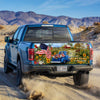 Country Roads American truck Tailgate Decal Sticker Wrap Tailgate Wrap Decals For Trucks