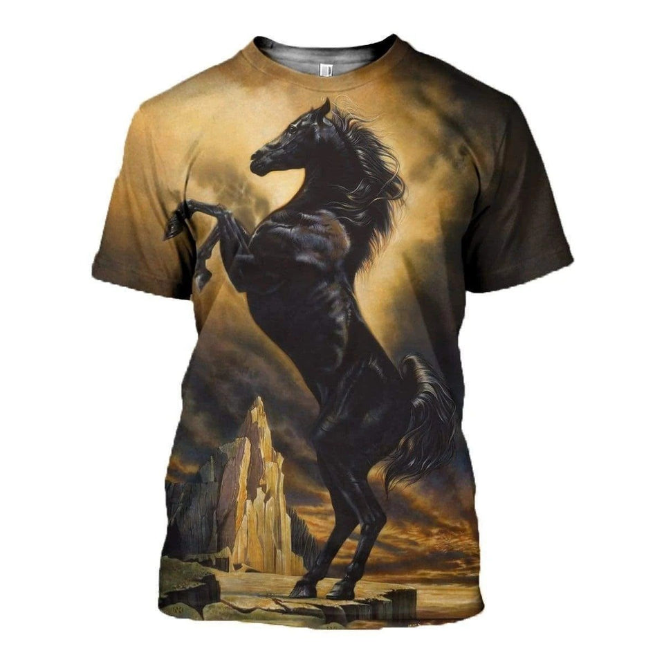 3D ALL OVER PRINTED HORSE CLOTHES HR6
