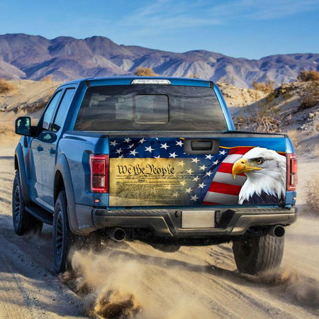 Truck Tailgate Decal Sticker Wrap Eagle Tailgate Wrap Sticker Decals For Trucks